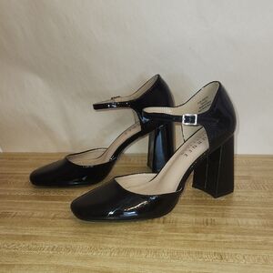 JOURNEE COLLECTION Hester Women’s Square Closed Toe Block Heel Pumps, size 8.5